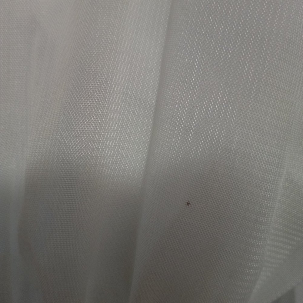 RESTOCKED!! Long White Semi-Sheer Cover Up - Picture 14 of 16